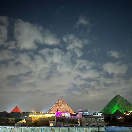 Mesho Falcon Pyramids View Inn Kafret el-Gabal Exterior foto